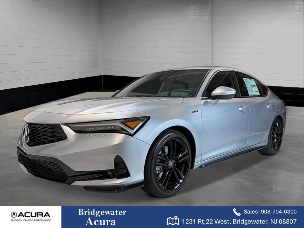 Solar Silver Metallic 2026 Acura Integra FWD with A-SPEC Package Sedan Front-Wheel Drive Continuously Variable Transmission