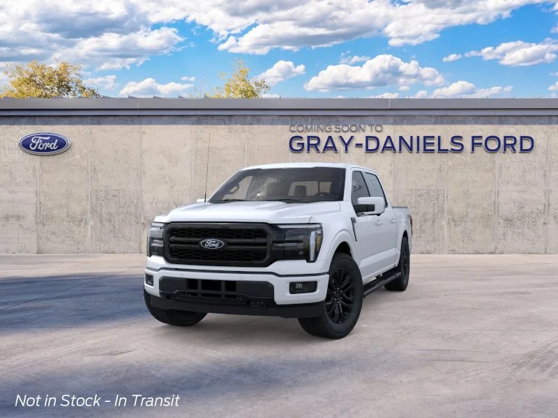 New 2026 Star White Metallic Tri-Coat Ford Lariat® image 2