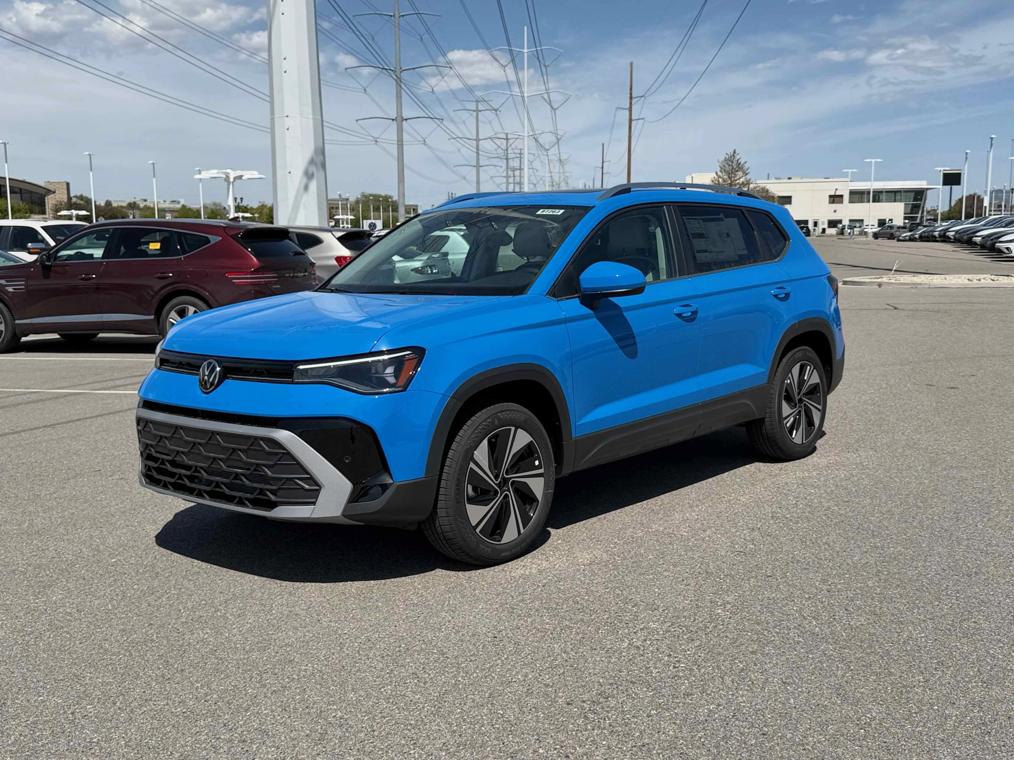 New 2026 Blue Volkswagen SE image 1