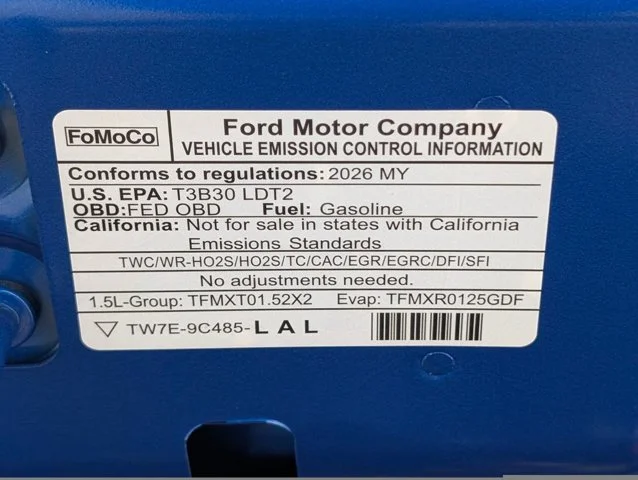 New 2026 Velocity Blue Metallic Ford Big Bend® image 48
