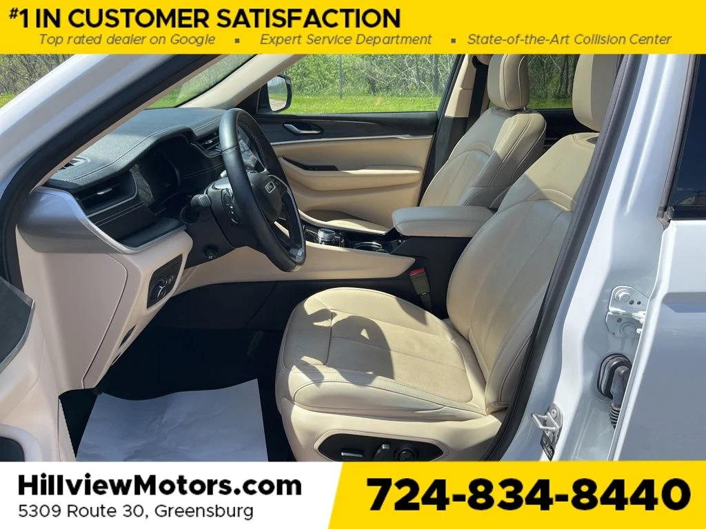 Certified Used 2021 Bright White Clearcoat Jeep Limited image 15