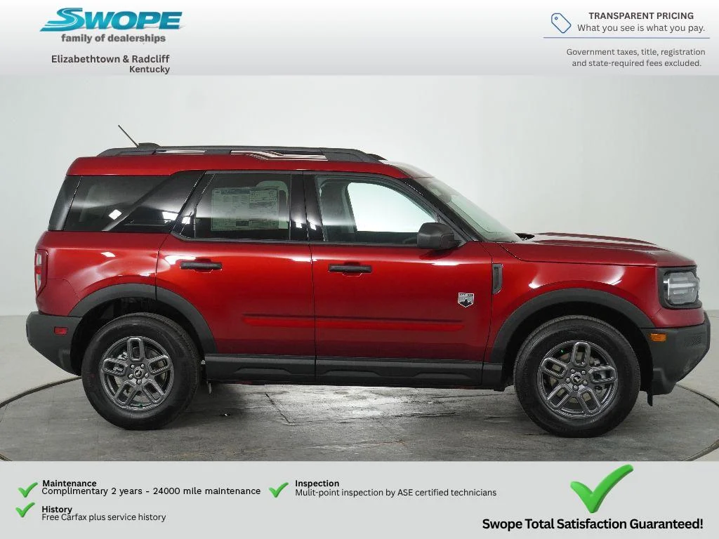New 2026 Ruby Red Metallic Tinted Clearcoat Ford Big Bend® image 3