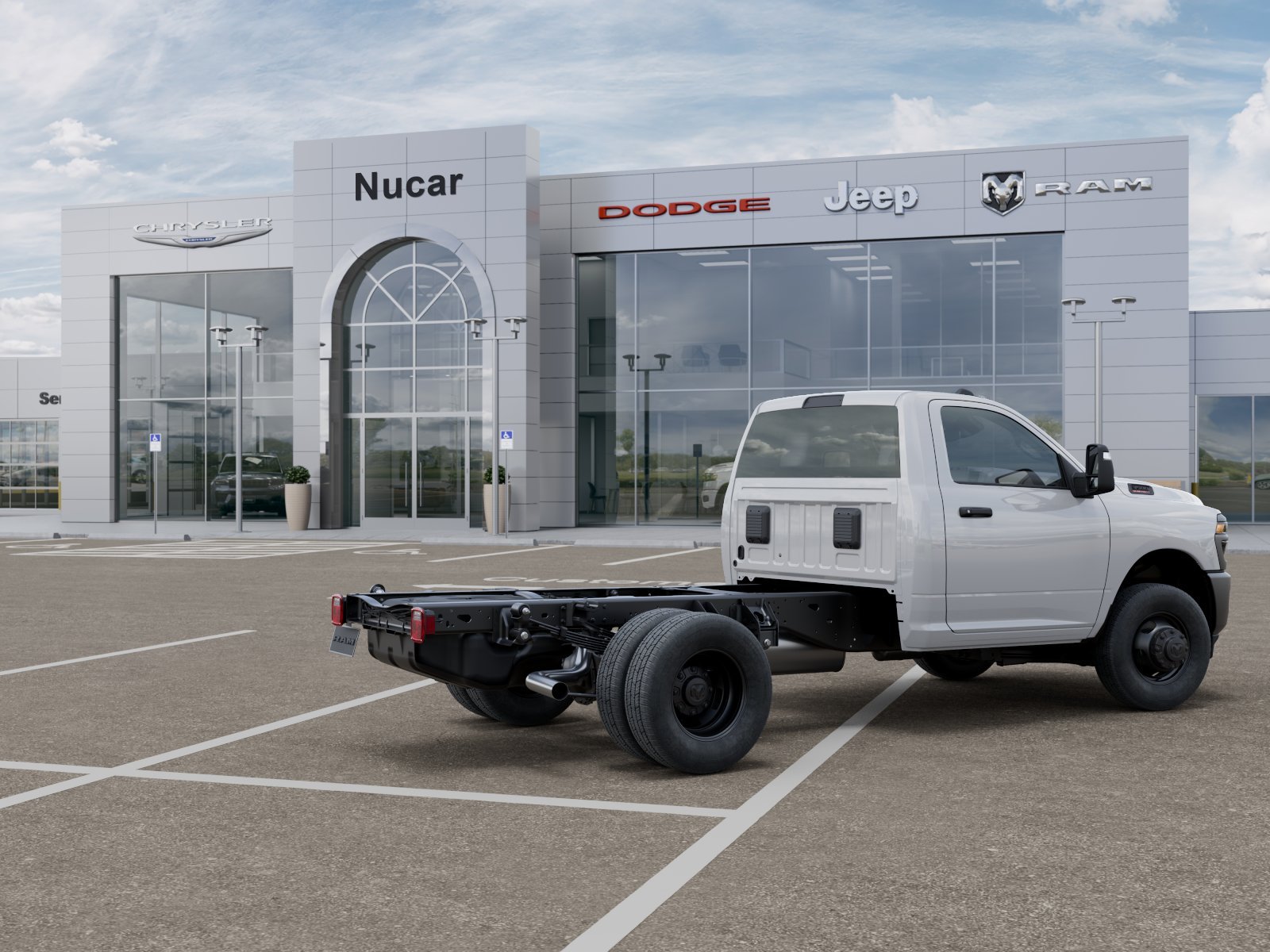 New 2026 Bright White Clear-Coat Exterior Paint RAM Tradesman image 22