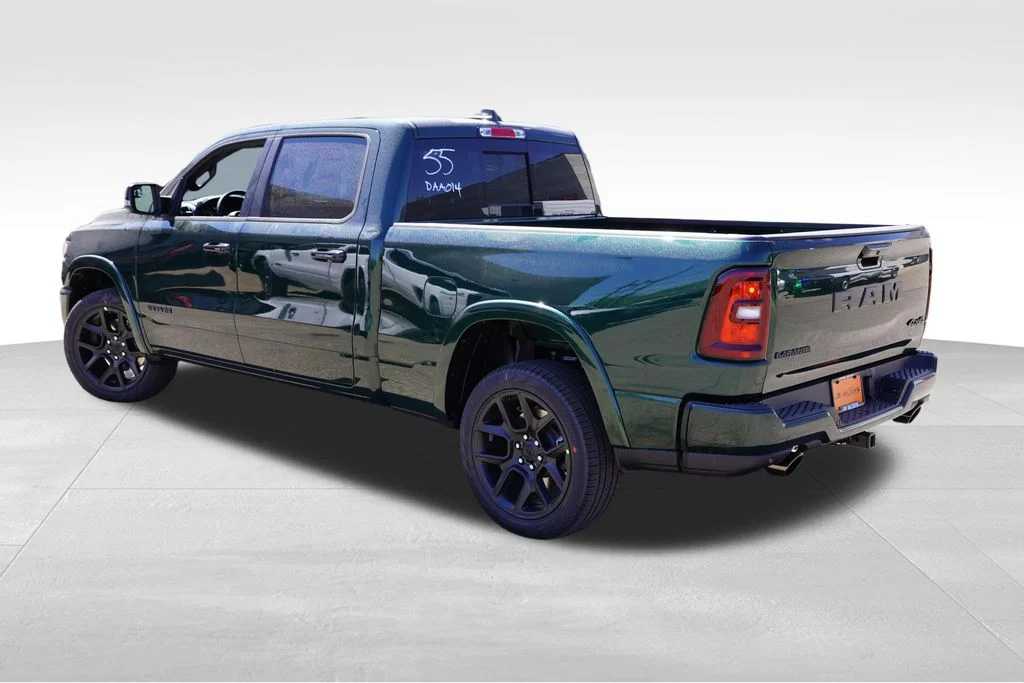 New 2026 Serrano-Green Metallic Exterior Paint RAM Laramie image 5
