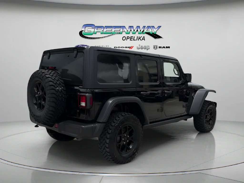 Used 2025 Black Jeep Willys image 4