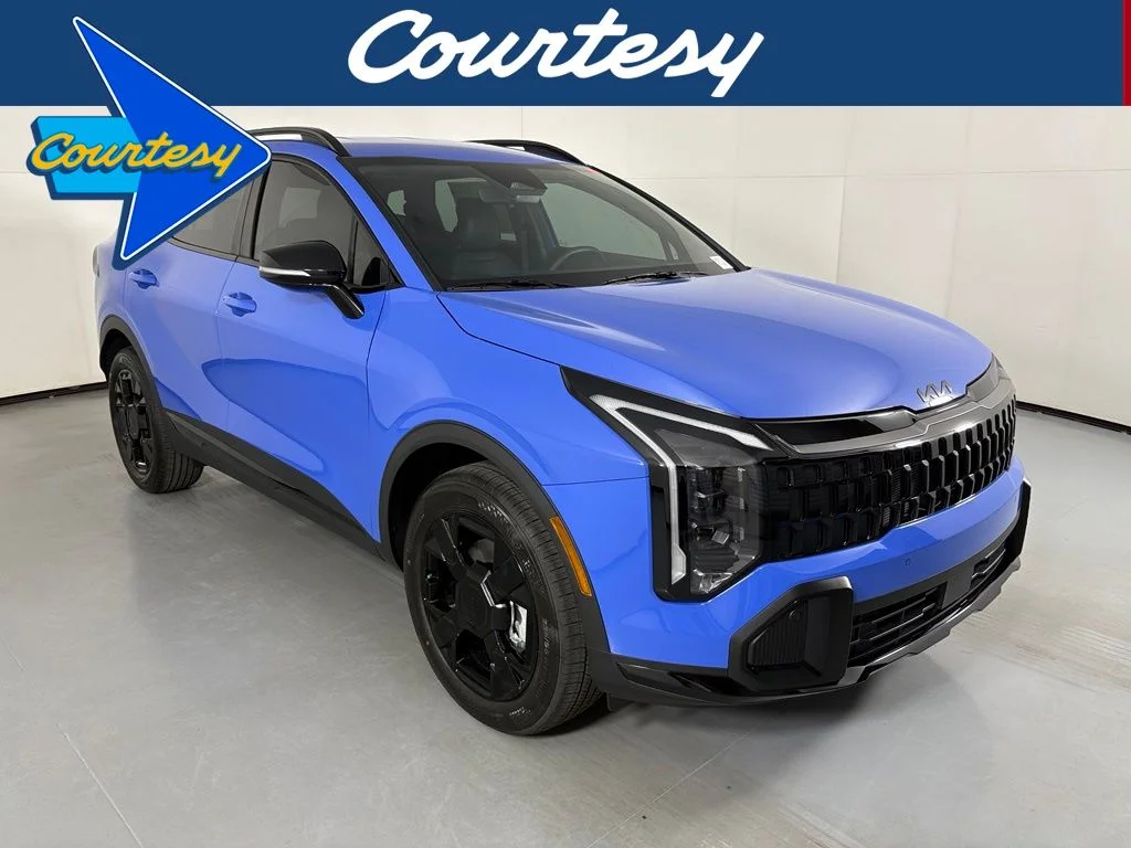 New 2026 Nebular Blue Kia X-Line image 1