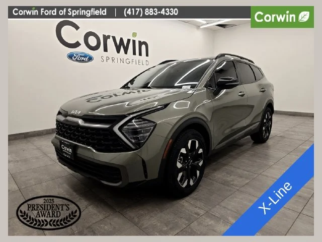 Used 2024 Jungle Green Kia X-Line image 1