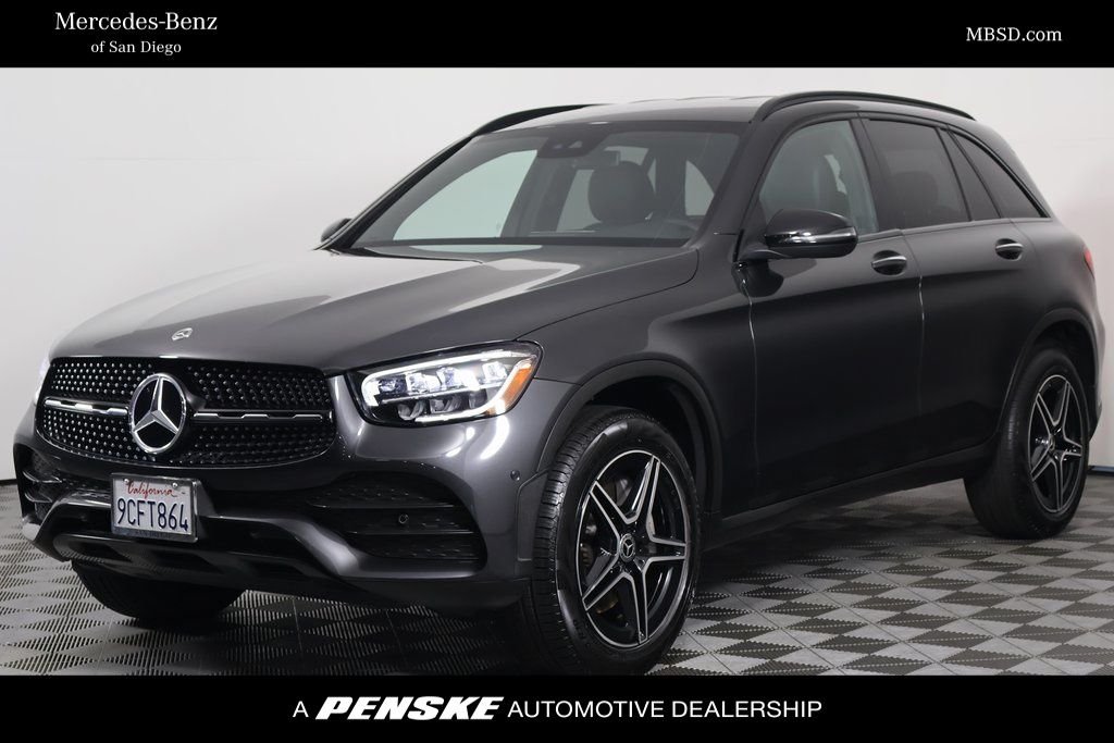 Certified Used 2022 Graphite Gray Metallic Mercedes-Benz GLC 300 image 1
