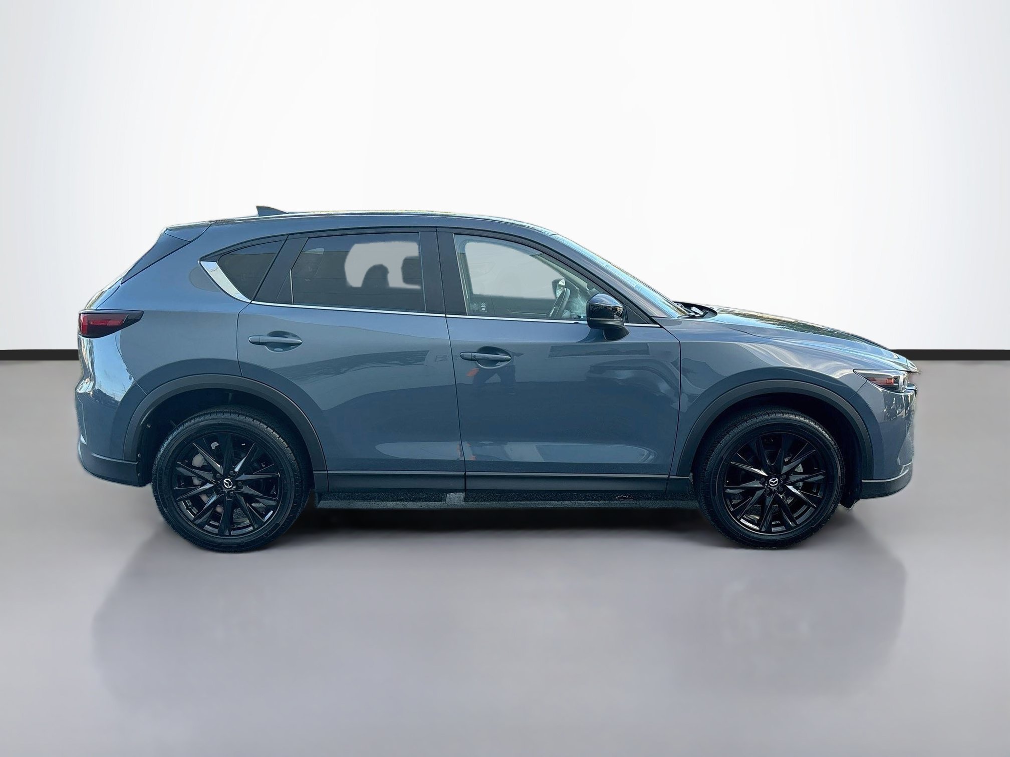 Used 2025 Polymetal Gray Metallic Mazda 2.5 S Carbon Edition image 5