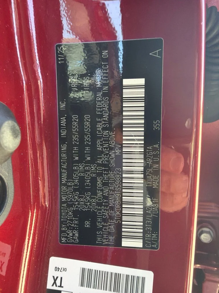 Used 2026 Red Toyota Platinum image 16