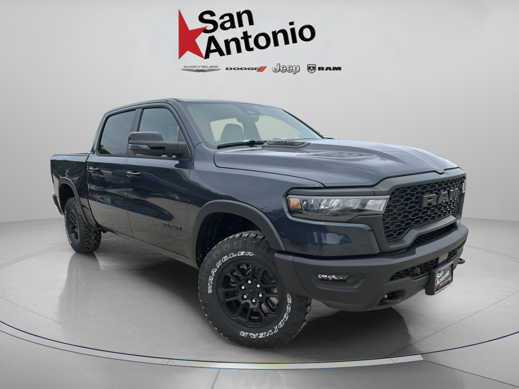 New 2026 Forged Blue Metallic Exterior Paint RAM Rebel image 1