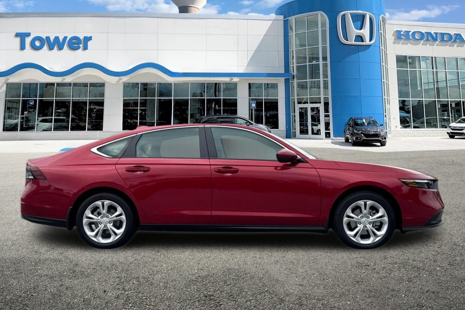 New 2026 Radiant Red Metallic Honda LX image 3