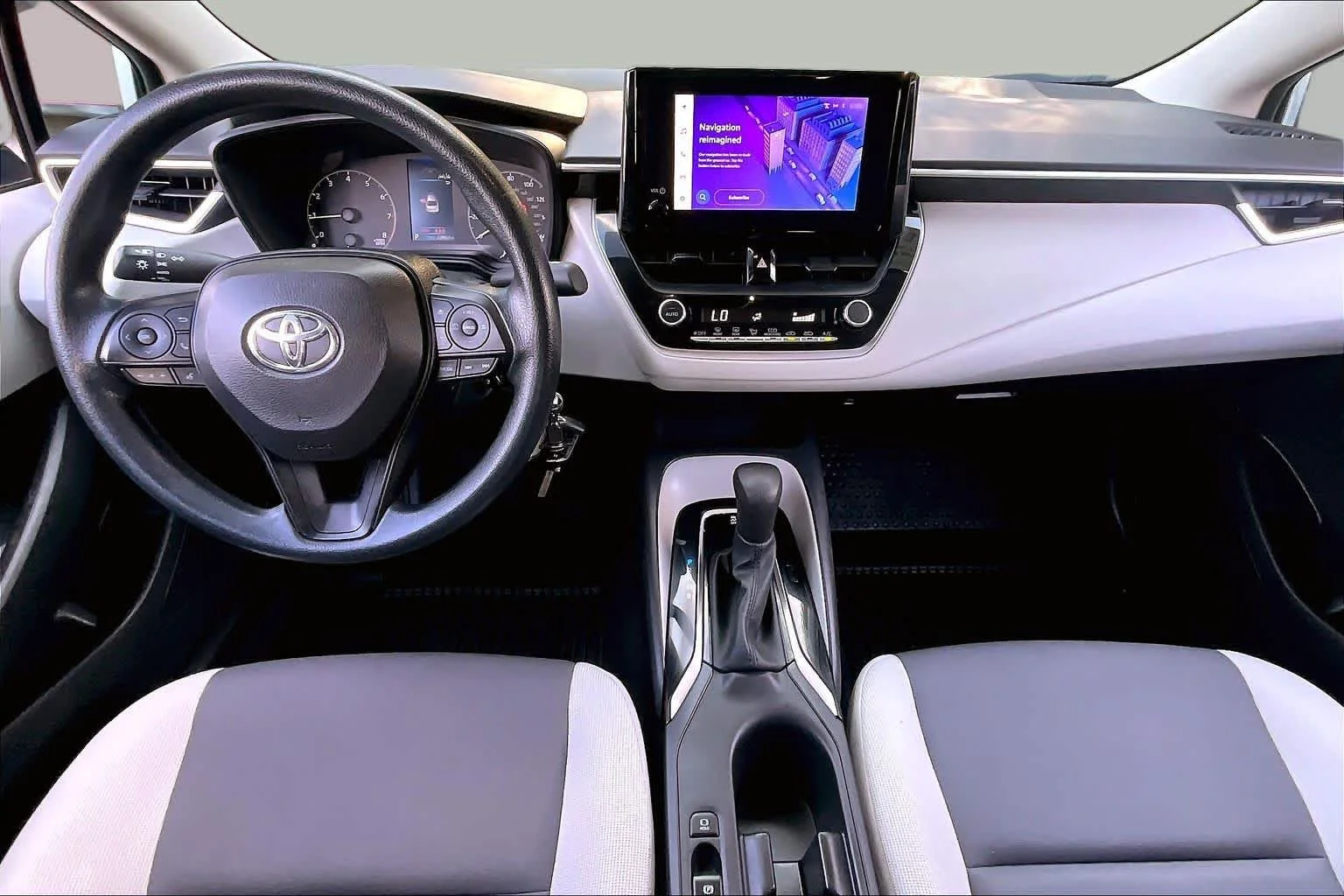 Certified Used 2023 Classic Silver Metallic Toyota LE image 14