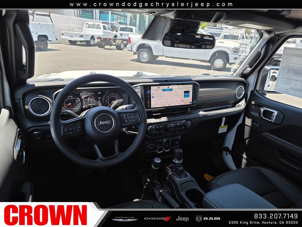 New 2026 Bright White Clearcoat Jeep Sahara image 11