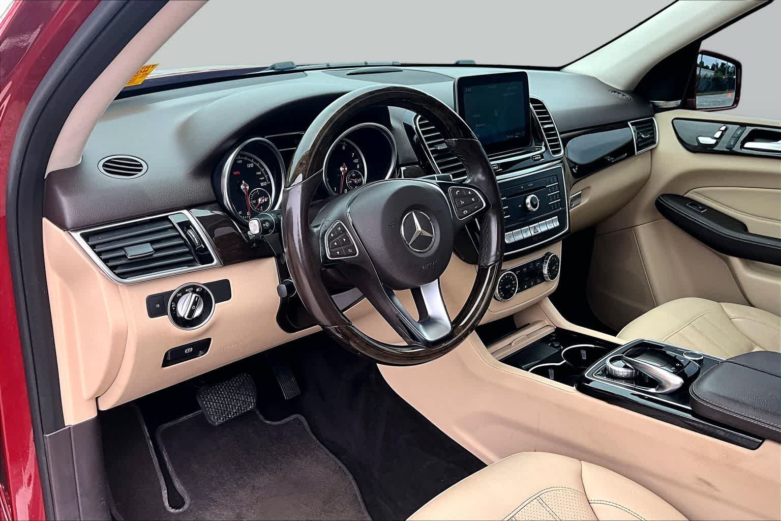 Used 2016 designo Cardinal Red Metallic Mercedes-Benz GLE 350 image 18