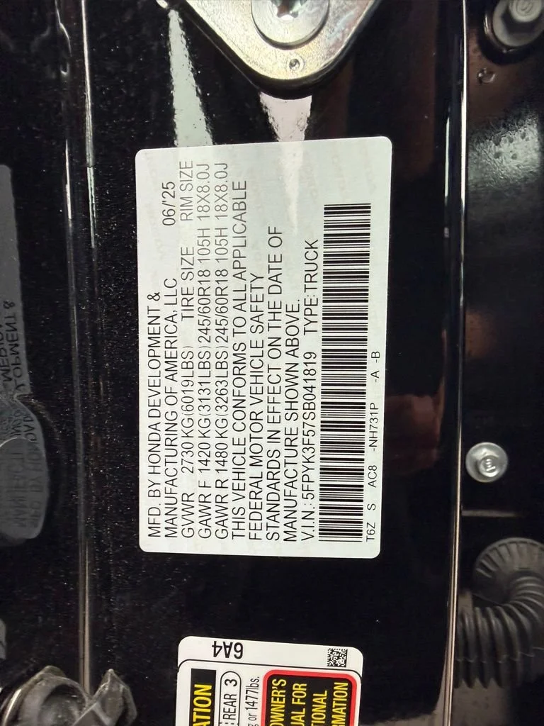 Used 2025 Black Honda RTL image 25