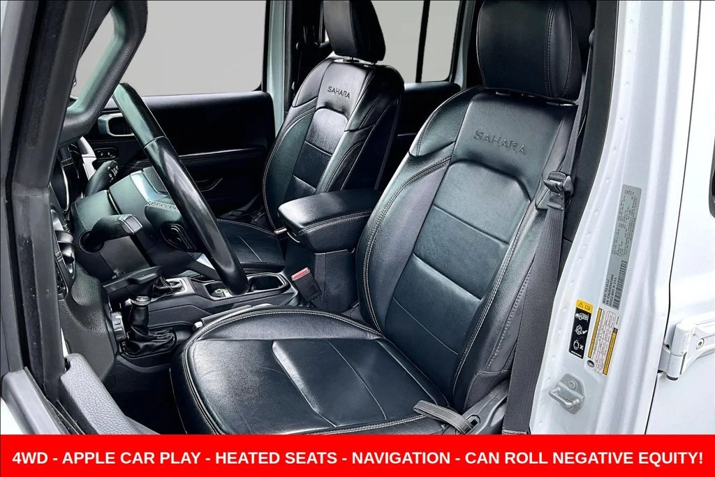 Used 2022 White Jeep Unlimited Sahara image 20