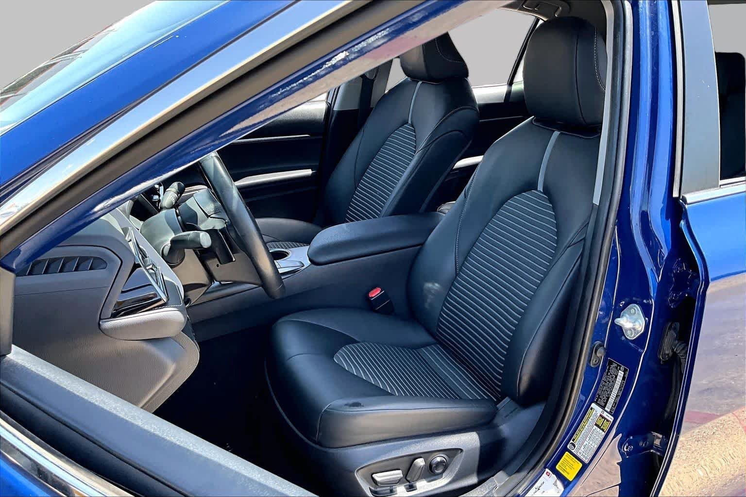 Used 2023 Reservoir Blue Toyota SE image 8