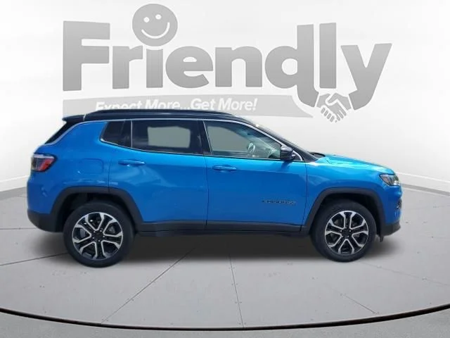 Used 2022 Blue Jeep Limited image 6
