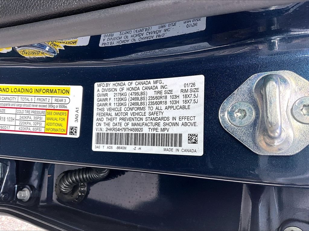 Used 2026 Blue Honda EX-L image 34