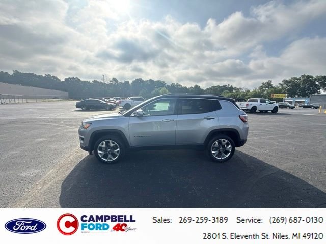 Used 2021 Billet Silver Metallic Clearcoat Jeep Limited image 6