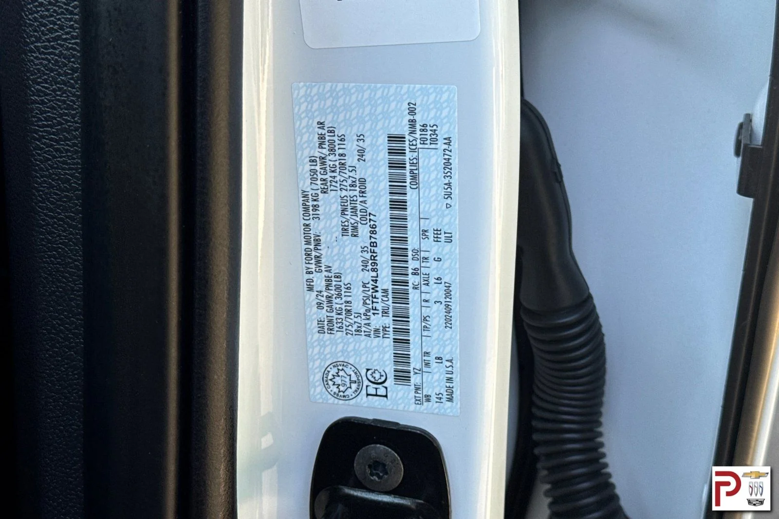 Used 2024 White Ford Tremor image 35