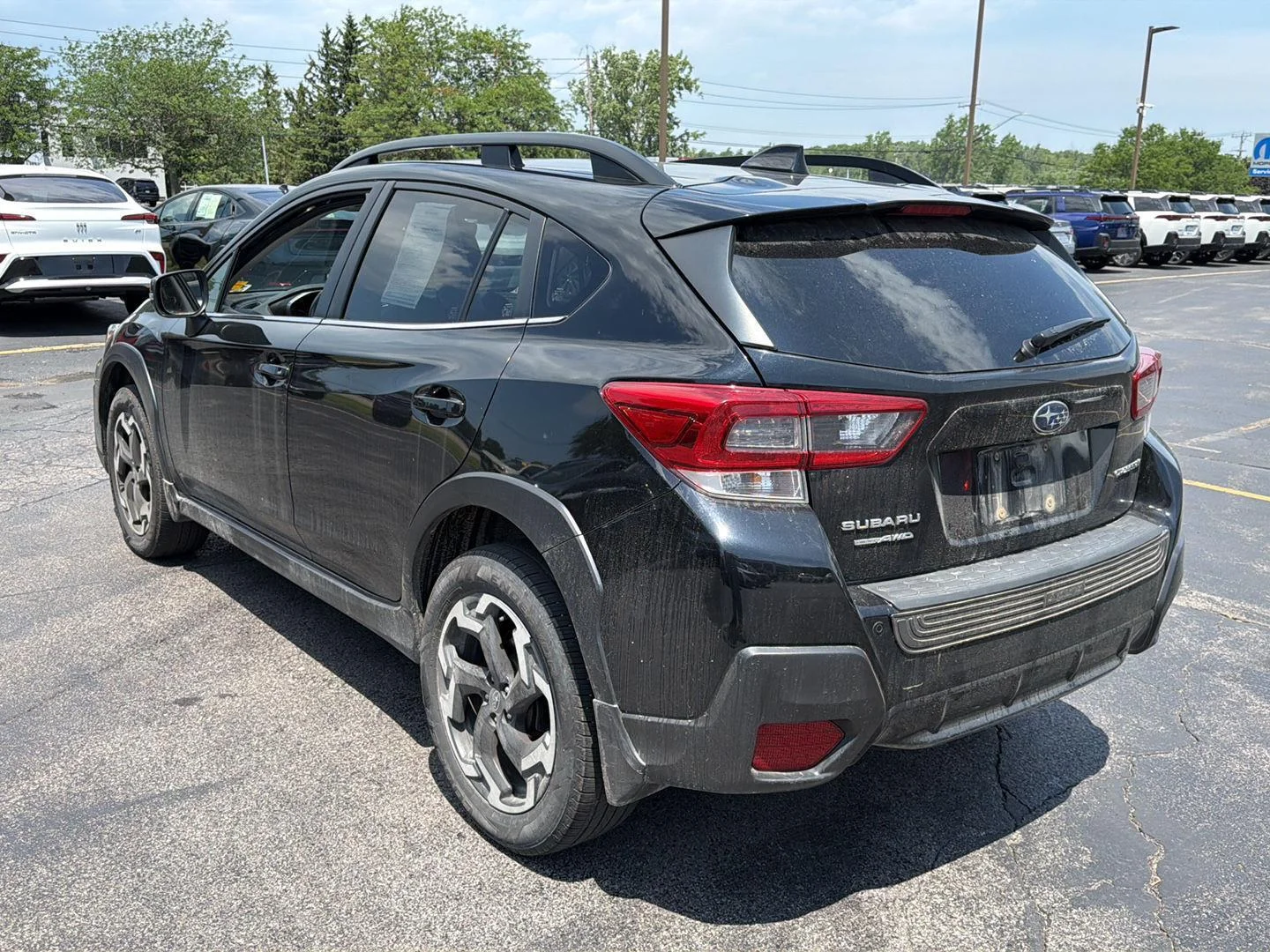 Used 2023 Crystal Black Silica Subaru Limited image 10