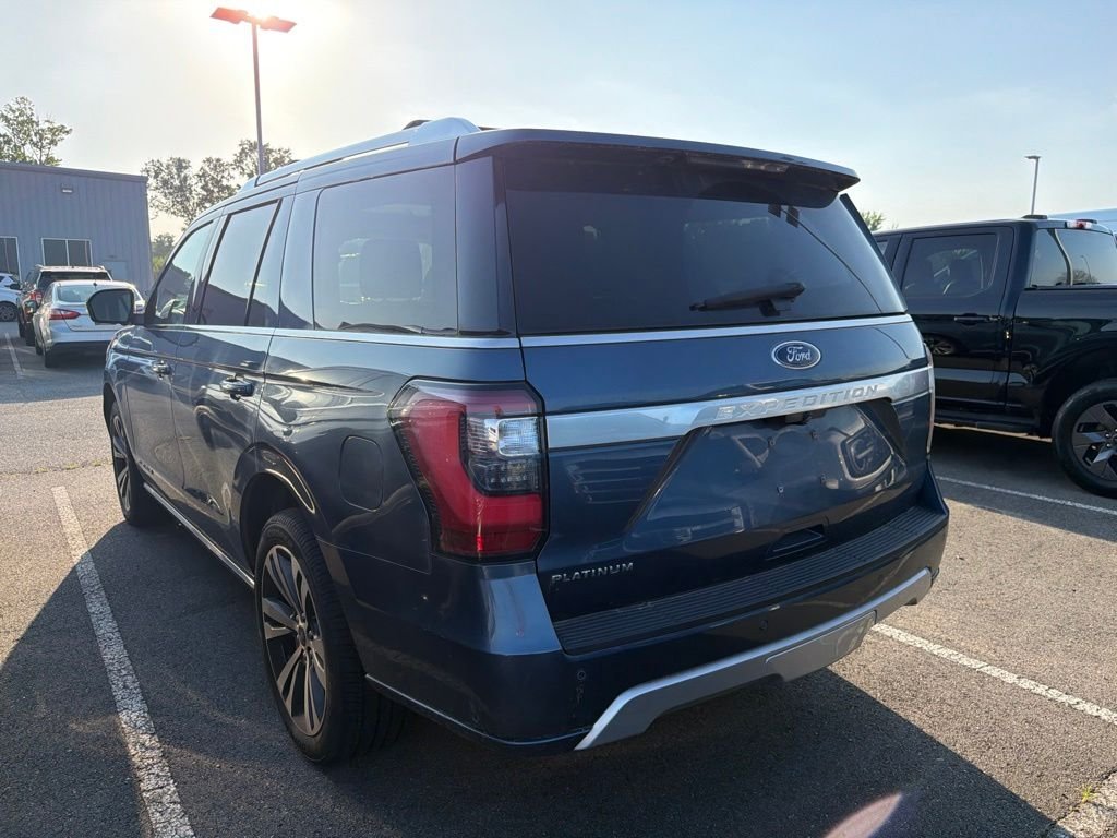 Used 2020 Blue Metallic Ford Platinum image 4