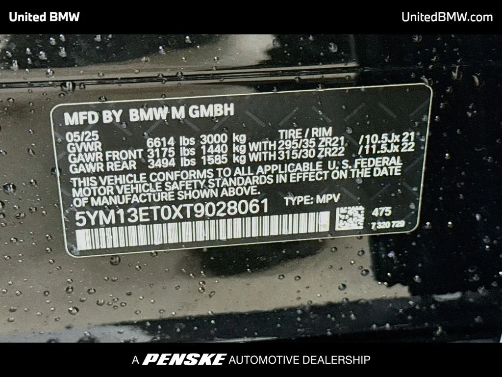 Used 2026 Black Sapphire Metallic BMW Competition image 15