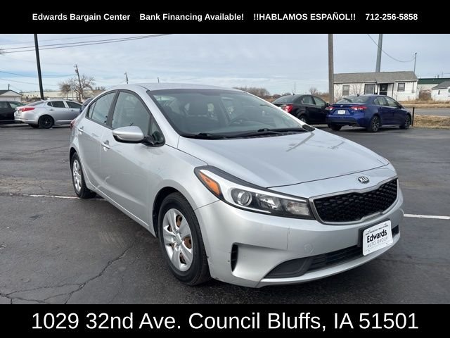Used 2017 Kia Forte LX with VIN 3KPFK4A73HE110311 for sale in Council Bluffs, IA