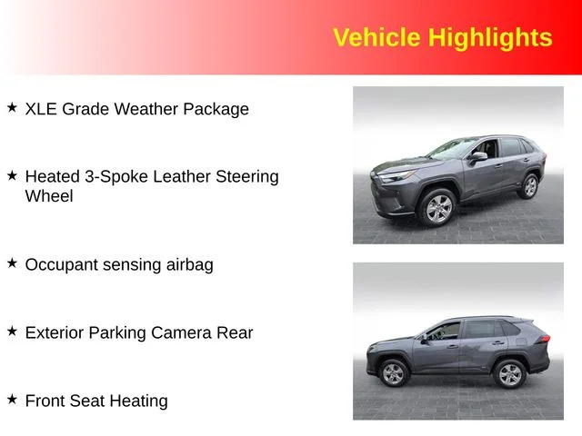 Used 2023 Gray Toyota XLE image 3