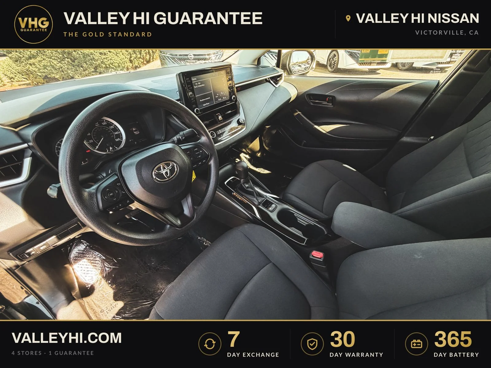 Used 2022 Black Toyota LE image 14