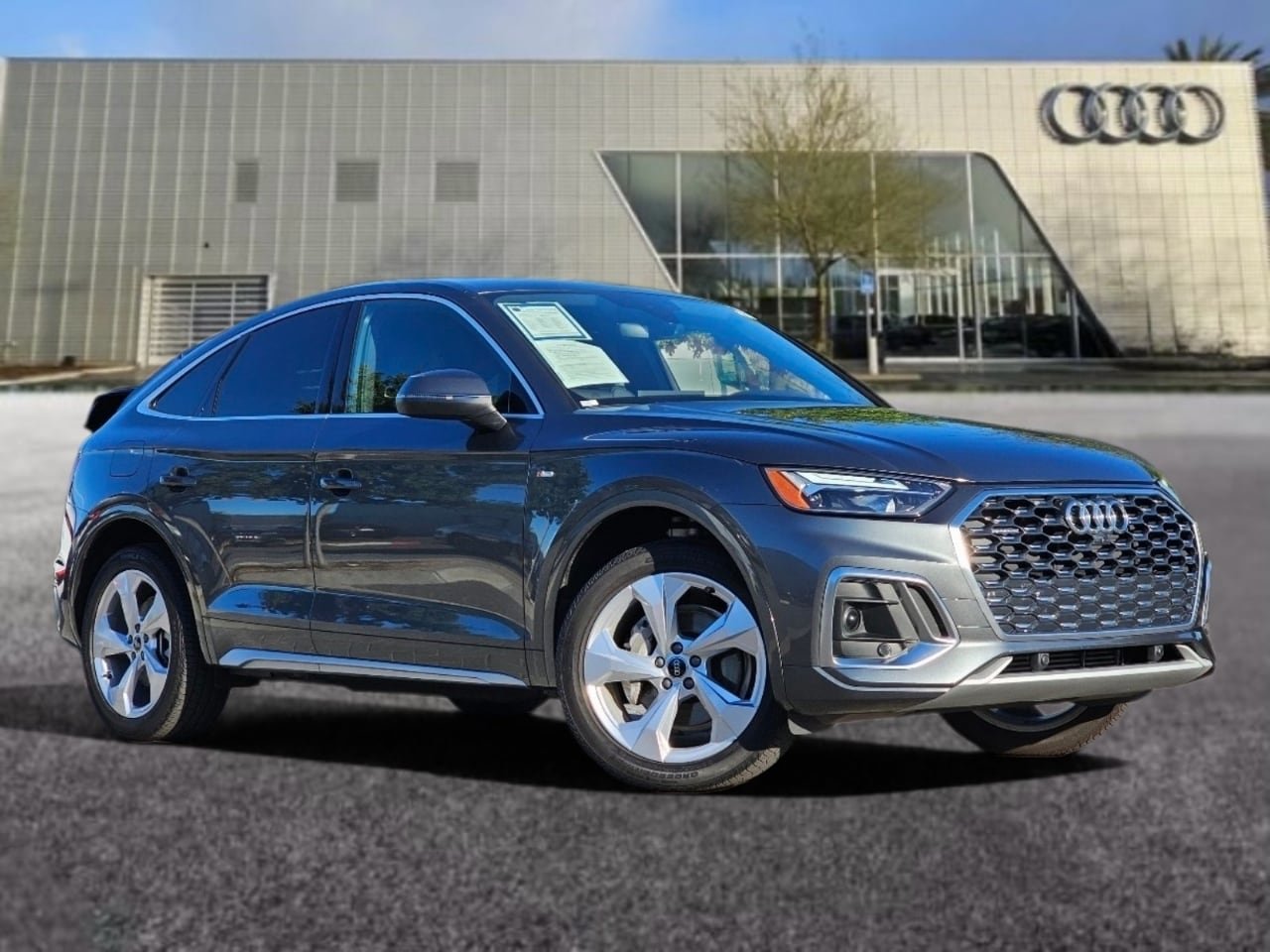 Used 2023 Daytona Gray Pearl Effect Audi 45 S Line Premium image 1
