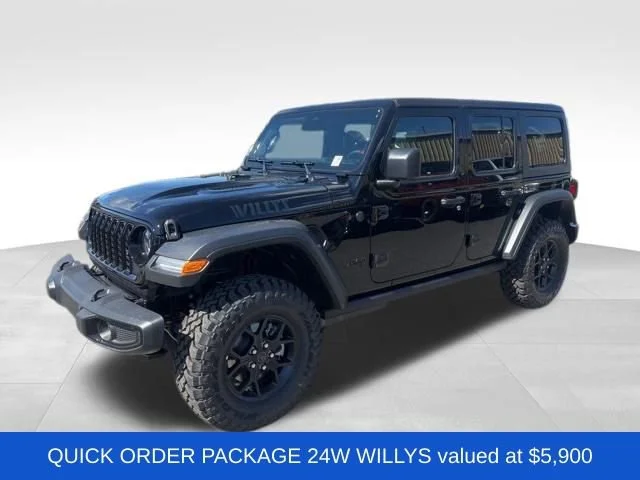 New 2026 Black Clear-Coat Exterior Paint Jeep Willys image 3