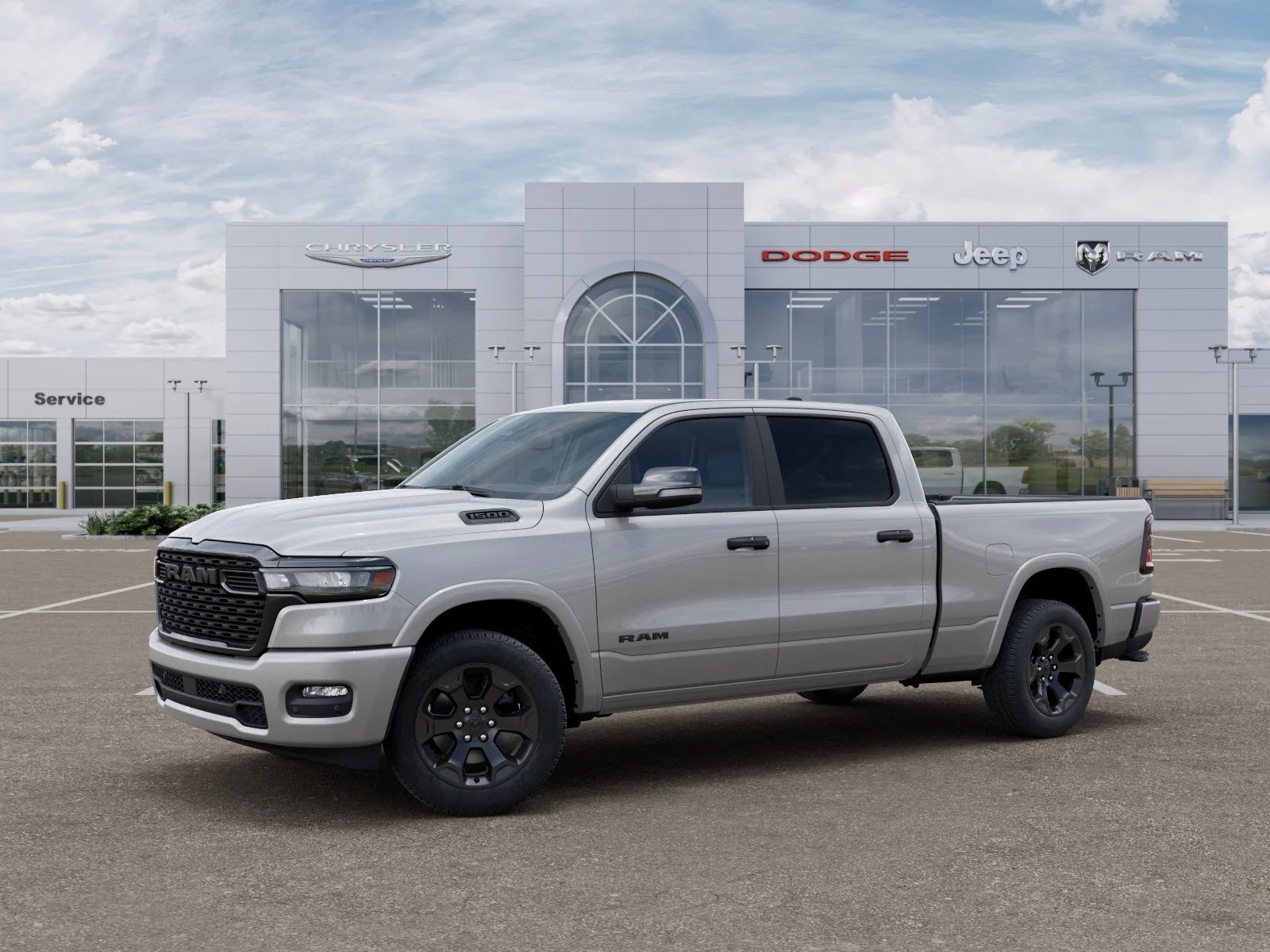 New 2026 Silver Zynith Exterior Paint RAM Big Horn/Lone Star image 28