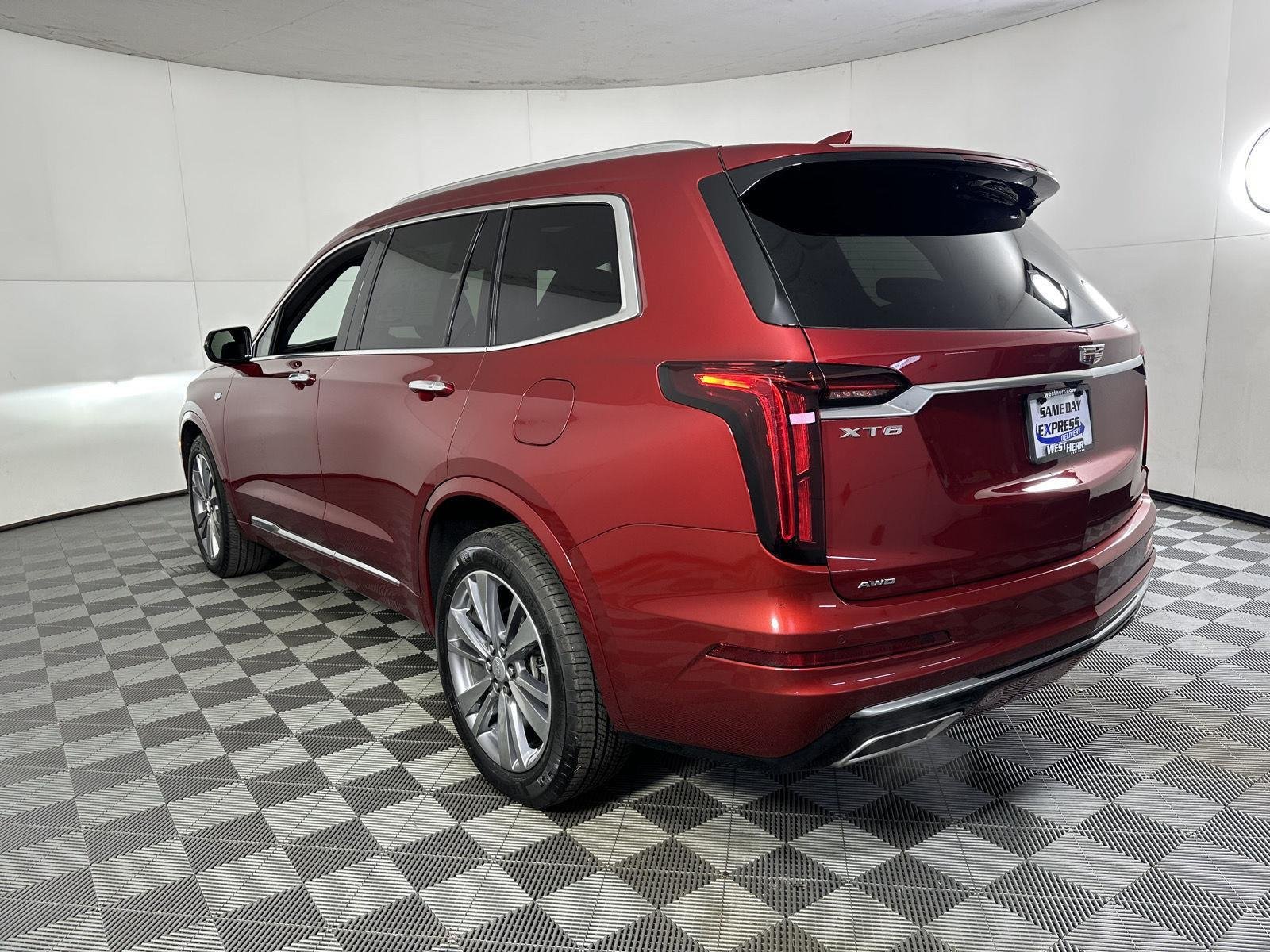 Used 2024 Radiant Red Tintcoat Cadillac AWD Premium Luxury image 12