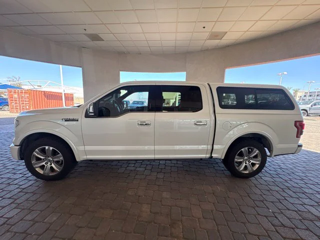 Used 2016 White Platinum Clearcoat Metallic Ford Platinum image 2