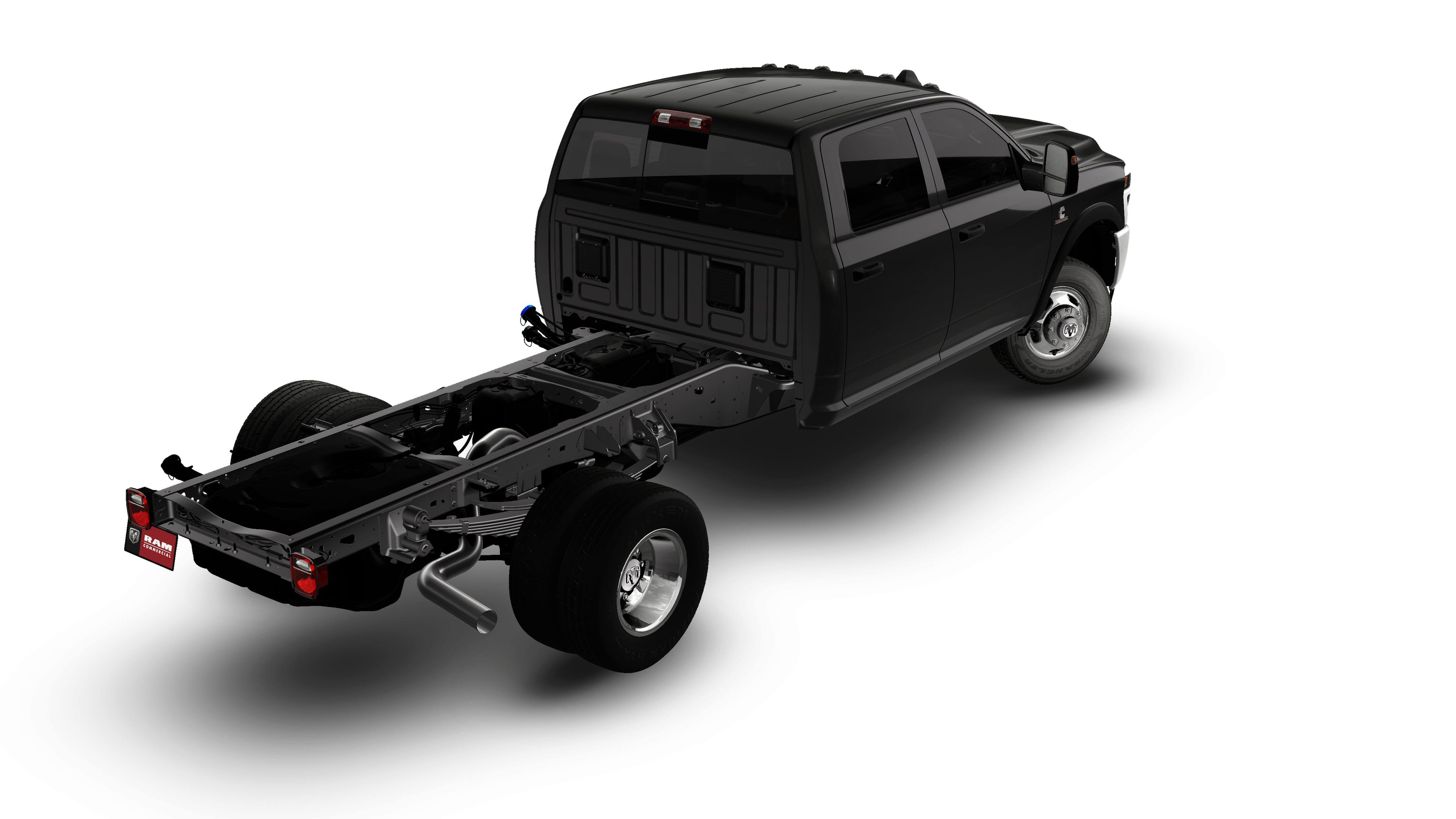 New 2026 Diamond Black Crystal Pearl-Coat Exterior Paint RAM TRADESMAN image 14