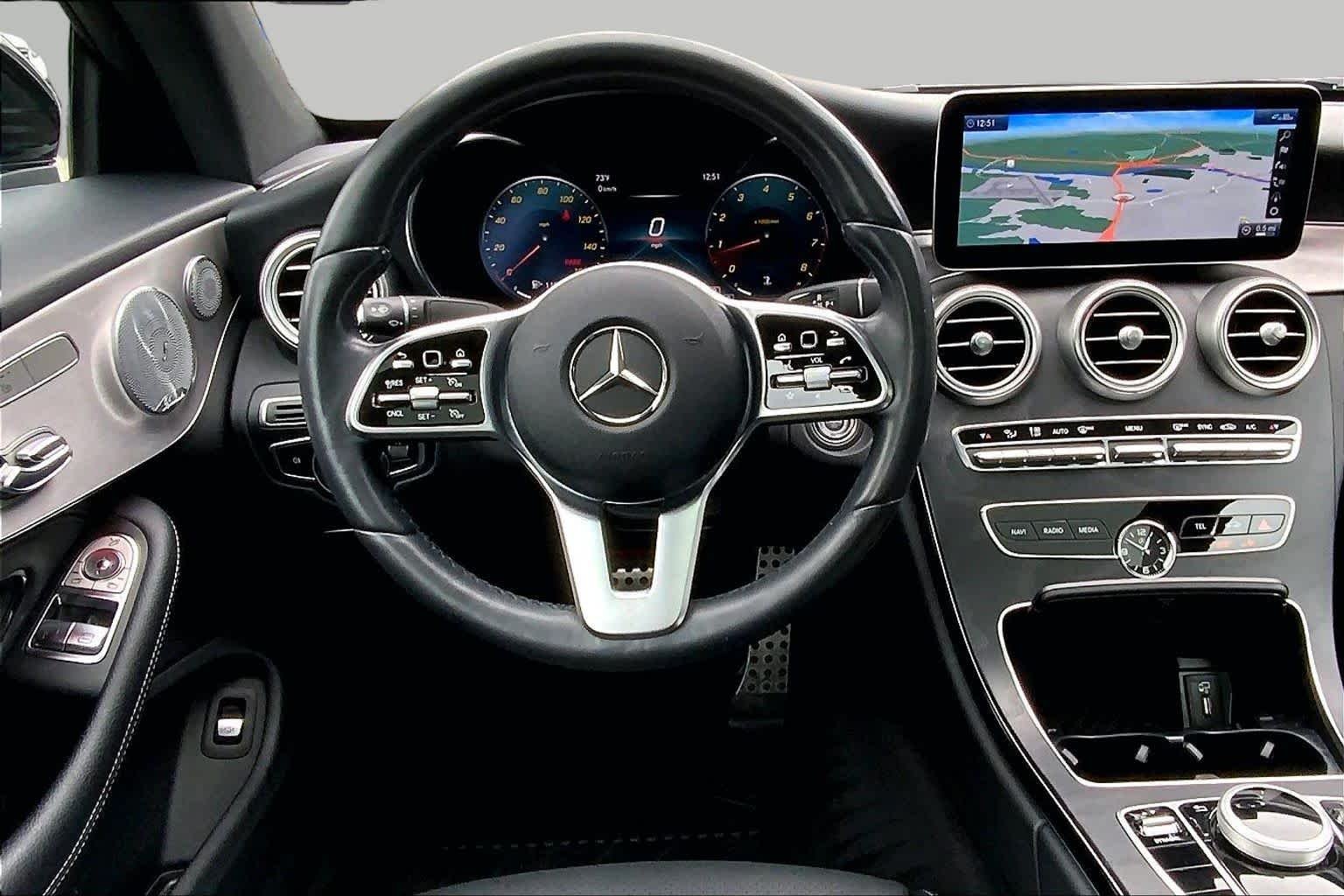 Used 2021 BLACK Mercedes-Benz C 300 image 6