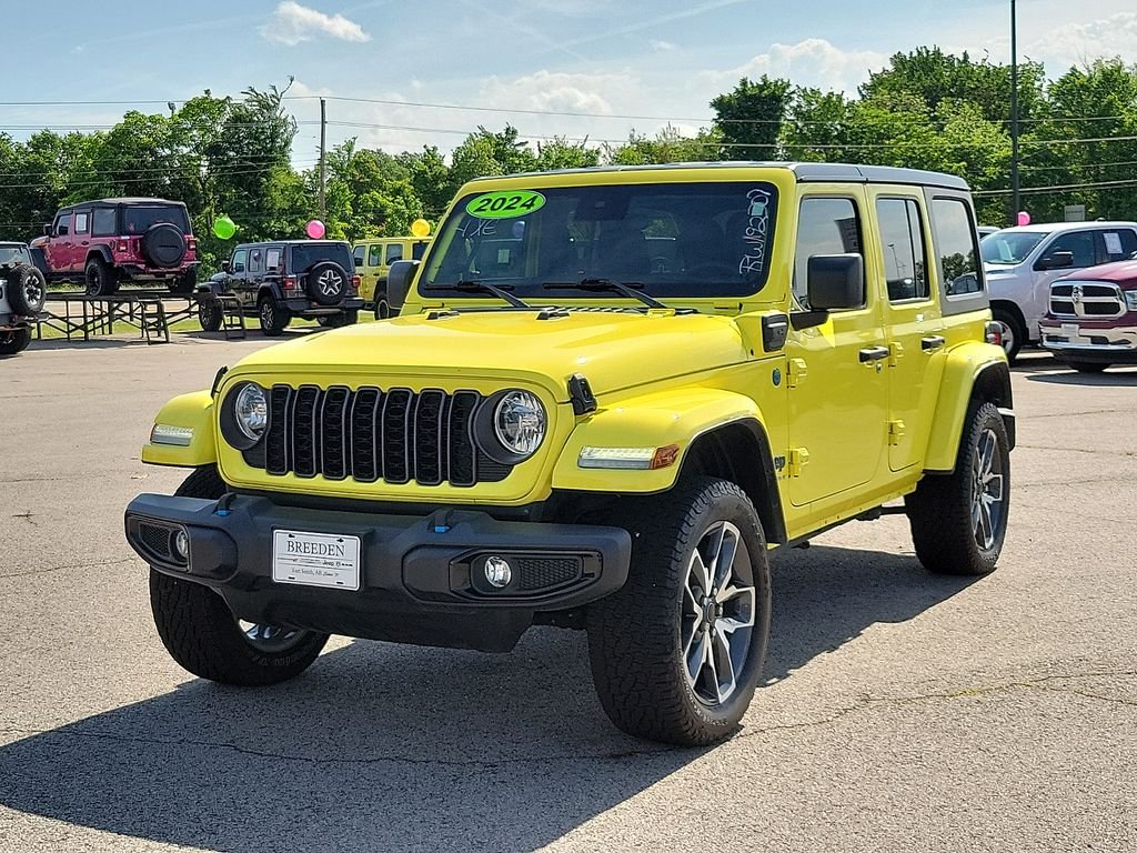 Used 2024 Jeep Wrangler 4xe Sports S 4XE with VIN 1C4RJXN61RW192307 for sale in Fort Smith, AR