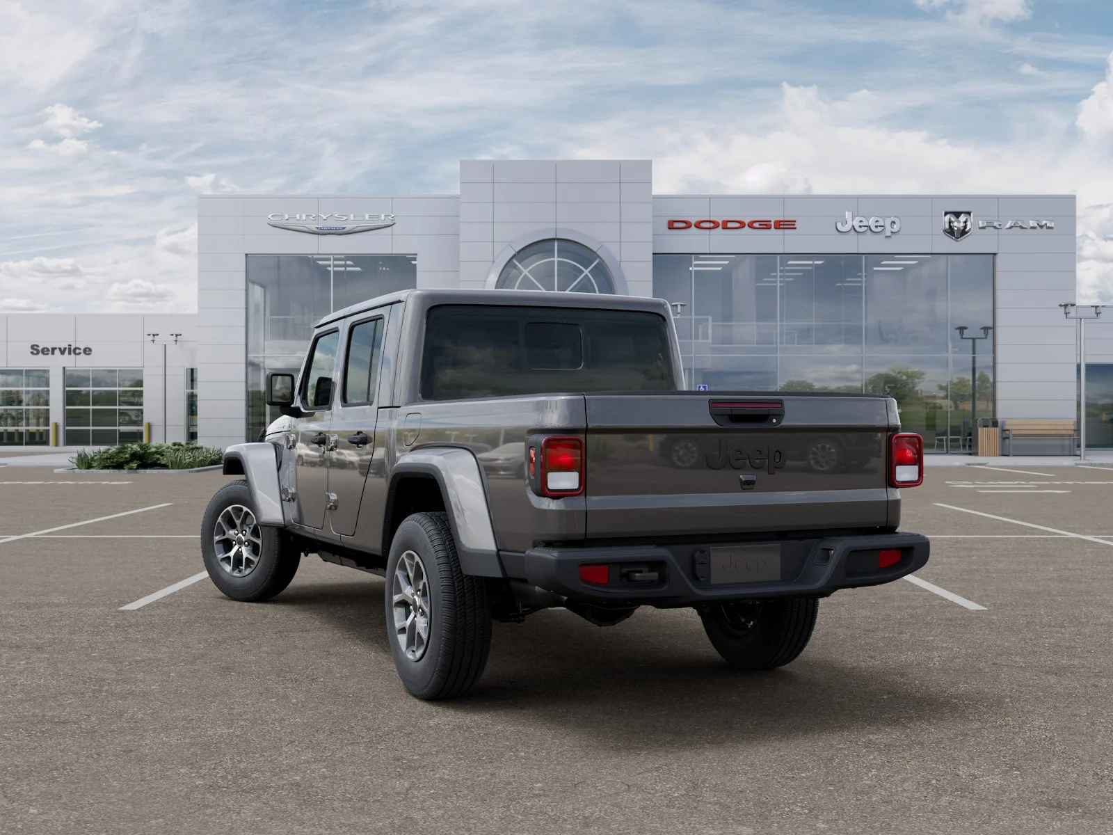 New 2026 Granite Crystal Metallic Clear-Coat Exterior Paint Jeep Sport S image 31