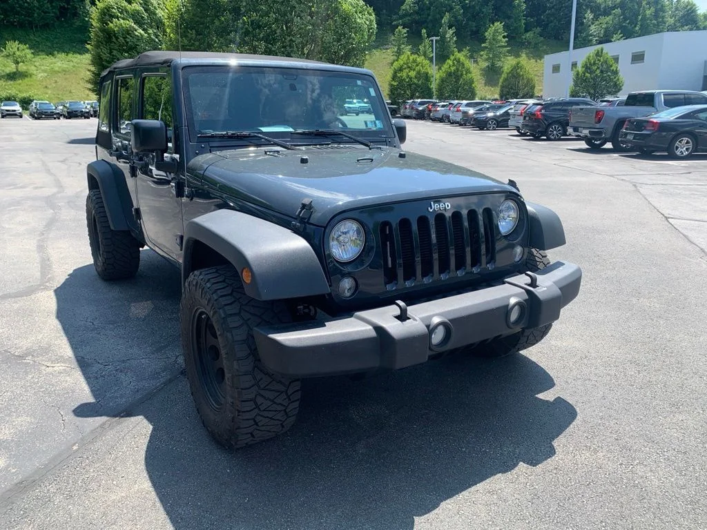 Used 2017 Black Jeep Unlimited Sport image 4