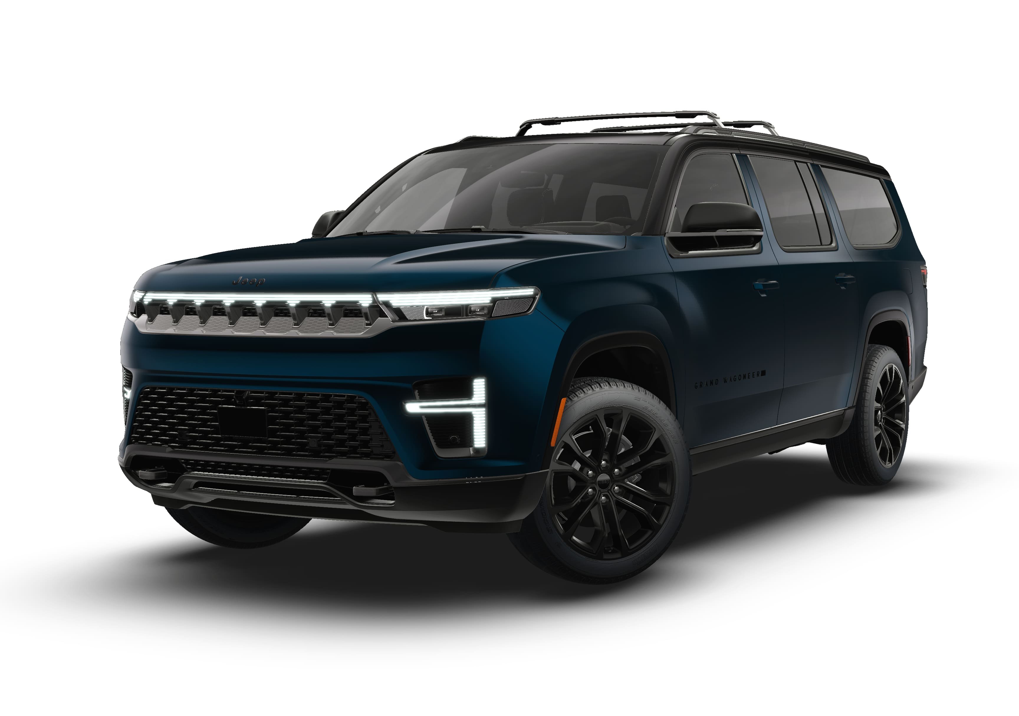New 2026 Fathom Blue Pearl-Coat Exterior Paint Jeep Summit Reserve image 13