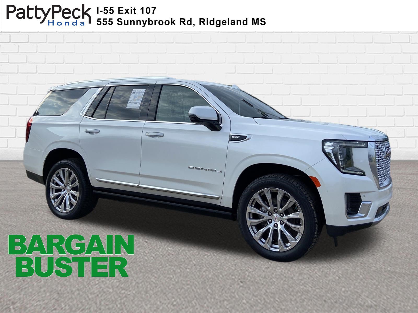 Used 2023 White Frost Tricoat GMC Denali image 1
