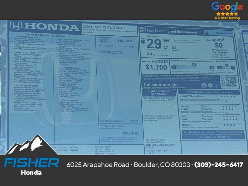 2026 Honda CR-V EX-L - Photo 28
