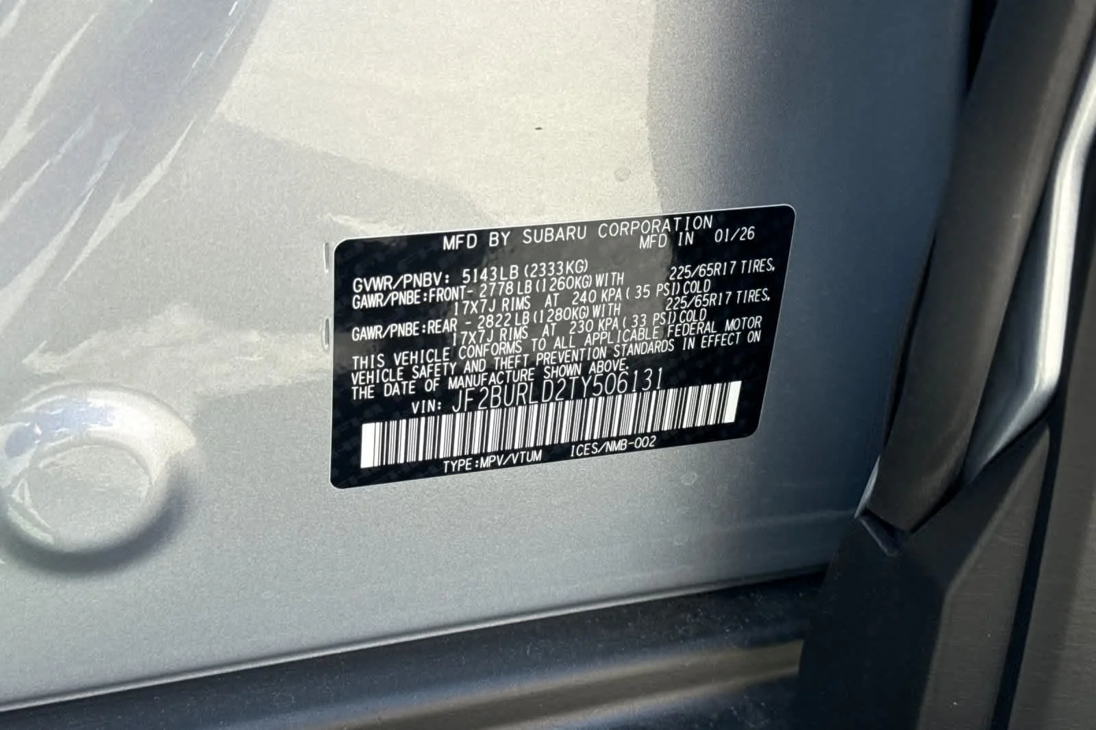 2026 Subaru Outback Wilderness - Photo 27