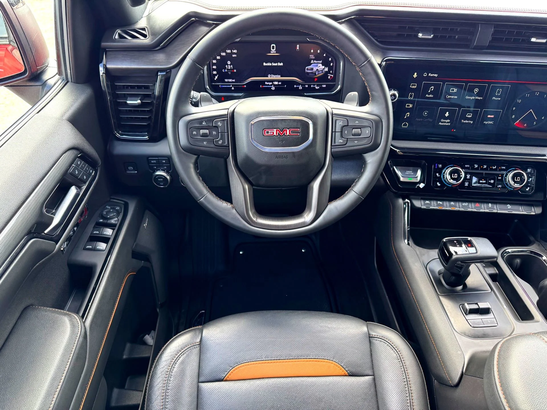 Used 2024 Volcanic Red Tintcoat GMC AT4 image 24