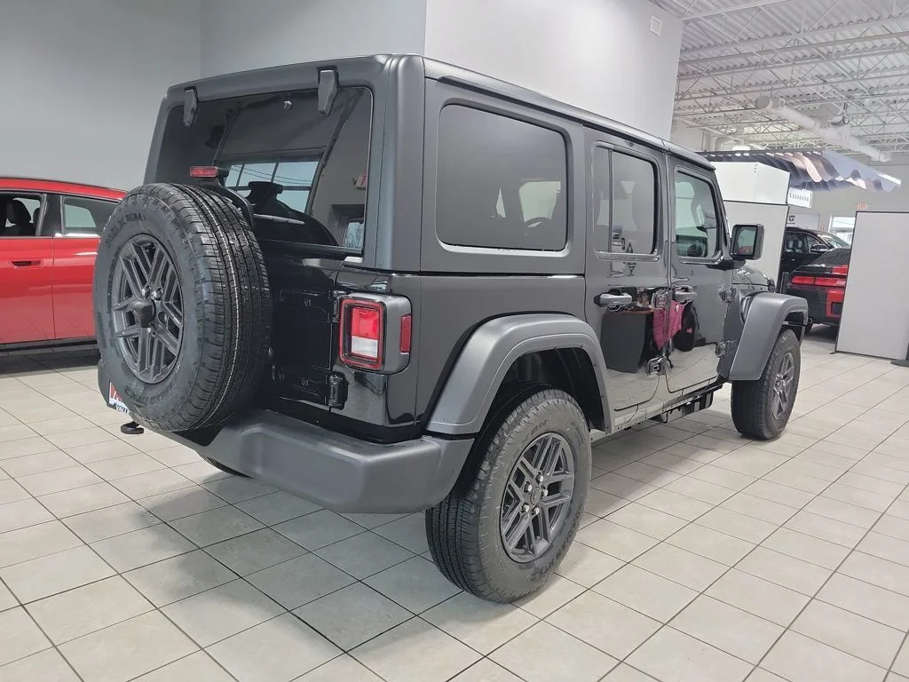 New 2026 Black Clear-Coat Exterior Paint Jeep Sport S image 6