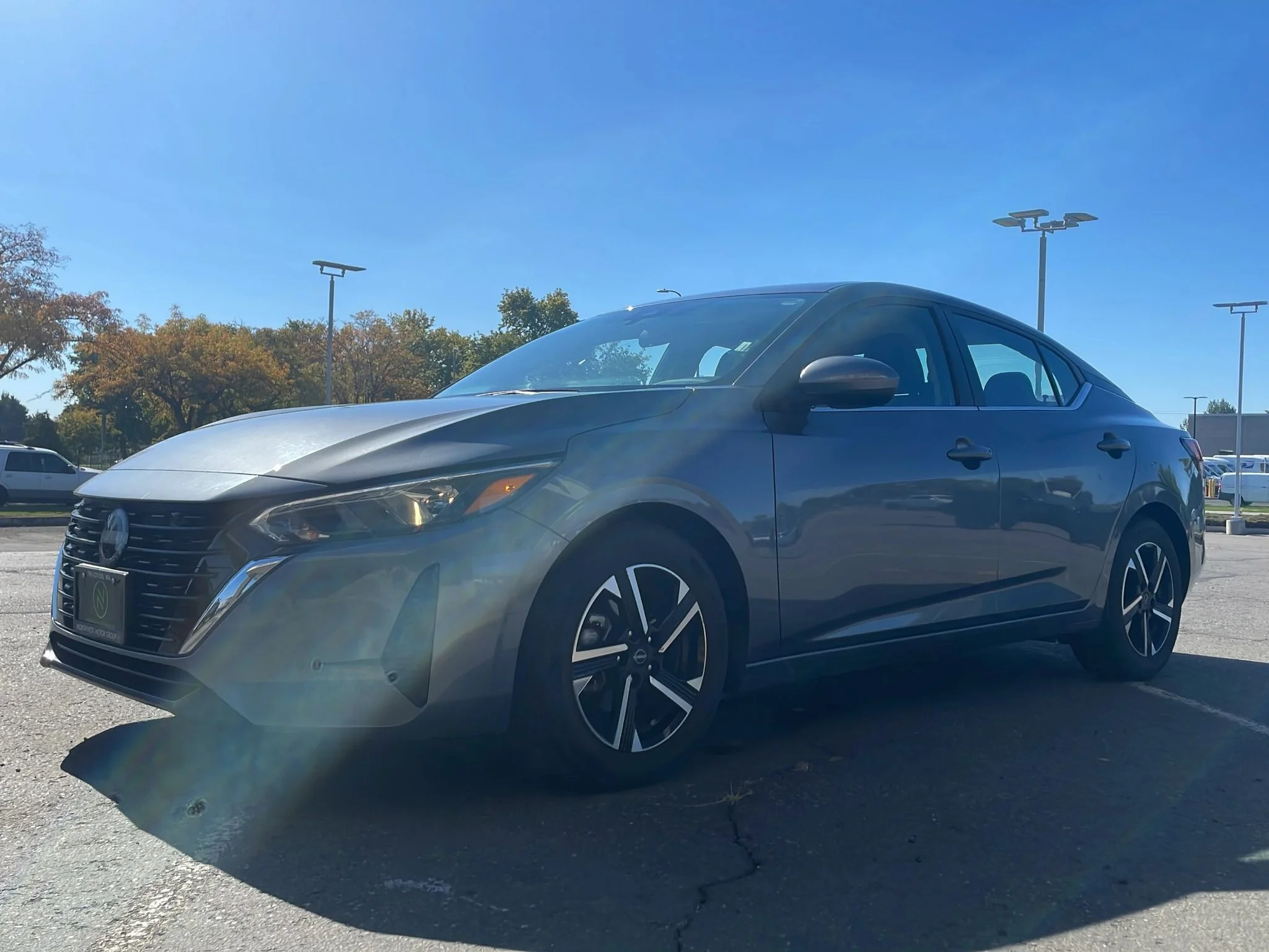 Used 2024 Gun Metallic Nissan SV image 30