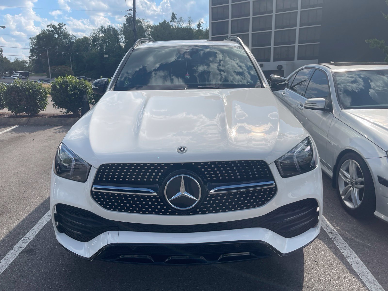 Certified Used 2020 Polar White Mercedes-Benz GLE 350 image 3